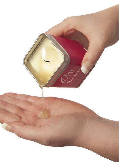 روش استفاده از ماساژ شمع