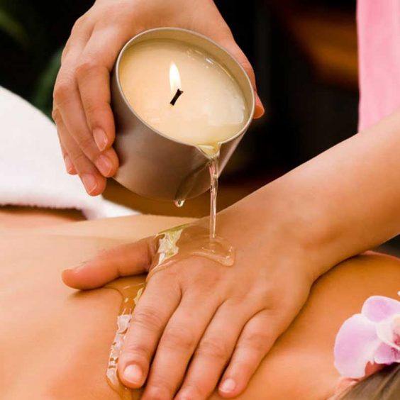 فواید ماساژ شمع