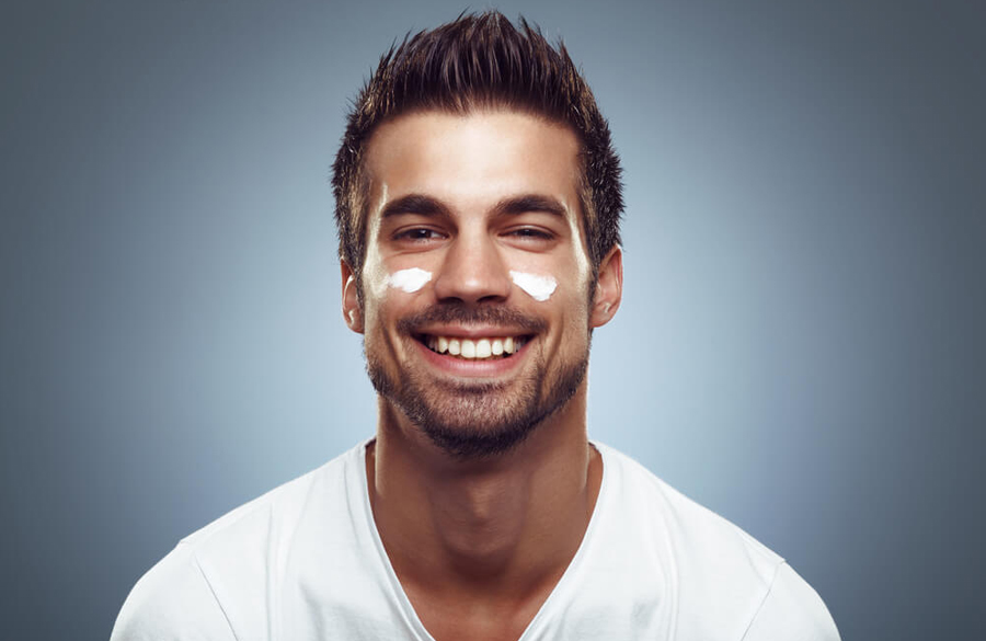 مواد مورد استفاده در روتین مراقبتی مردان